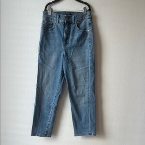 Express Light Blue Denim Mom Jeans